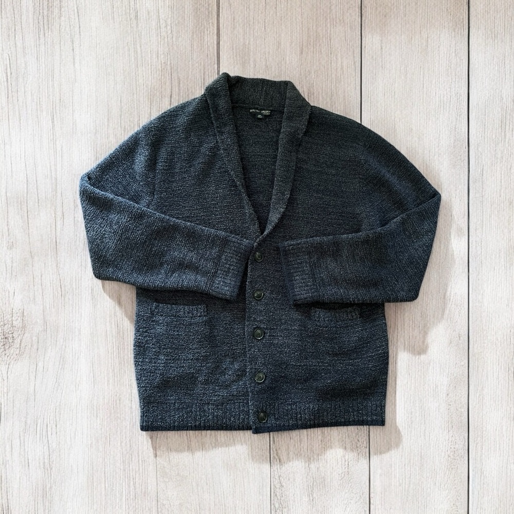 Barefoot dreams Shawl Collar Cardigan sweater Pacific blue - Picture 13 of 13